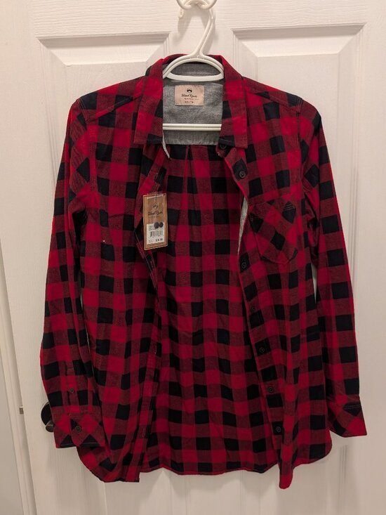 Windriver Tops - NWT WindRiver Heritage Buffalo Check Flannel - Size XS